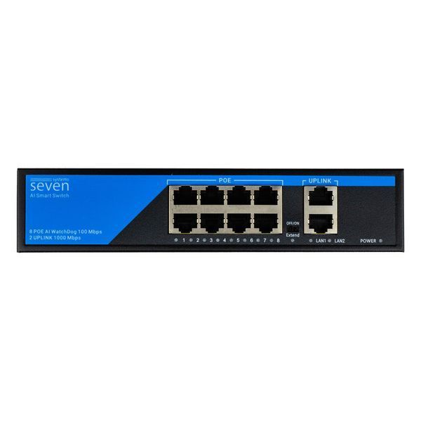 PoE комутатор (switch) 8 портів SEVEN P-7328G P7328G фото