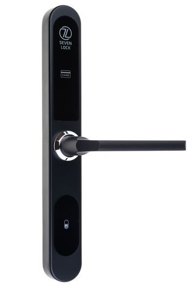 Електронний RFID замок для офісів SEVEN LOCK SL-7737S black ID EM SL7737SbEM фото