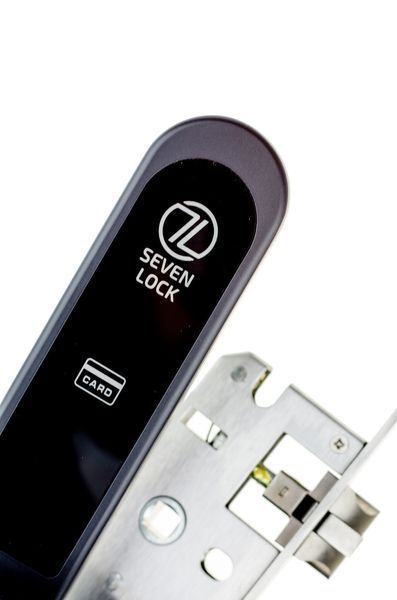 Електронний RFID замок для офісів SEVEN LOCK SL-7737S black ID EM SL7737SbEM фото