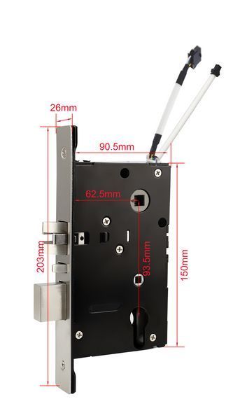 Електронний RFID замок для офісів SEVEN LOCK SL-7731 silver ID EM SL7731sEM фото