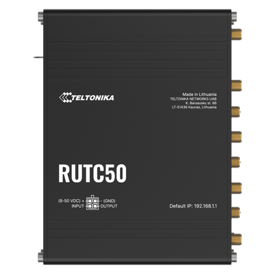 RUTC50 Промисловий 5G LTE-Wi-Fi 6, eSIM маршрутизатор Teltonika RUTC50 фото