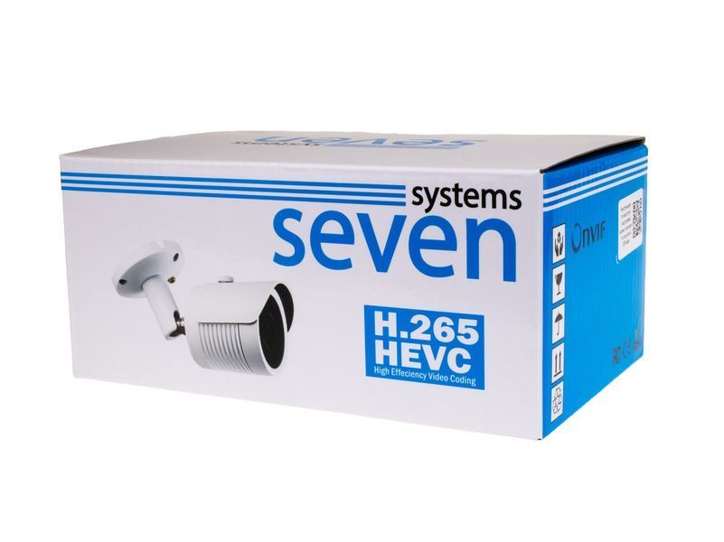 IP-відеокамера 2 Мп вулична SEVEN IP-7222PA white 2,8 мм IP7222PAw28 фото