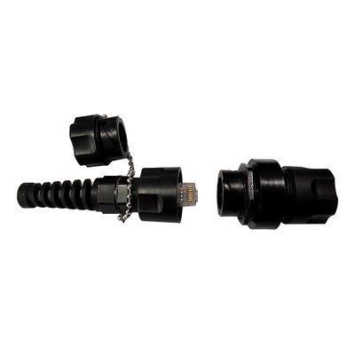 Конектор Cat. 6 waterproof RJ-45 connector IP67 681-0203 фото