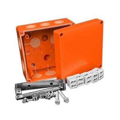 Коробка вогнестійка IP 66, керамічна клема 5x6мм; клас Е90; розміри 126х126х77 мм KSK 125_2PO6 фото