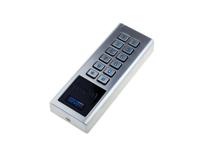 Бездротова клавіатура з вбудованим зчитувачем SEVEN LOCK SK-7713 SK7713 фото