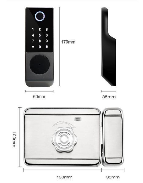 Розумний біометричний замок SEVEN LOCK SL-7770BF SL7770BF фото