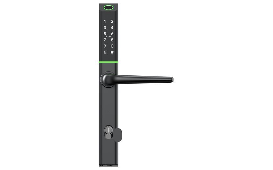 Розумний дверний біометричний замок SEVEN LOCK SL-7763BF black (без врізної частини) SL7763BFb фото