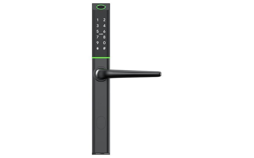 Розумний дверний біометричний замок SEVEN LOCK SL-7763BF black (без врізної частини) SL7763BFb фото