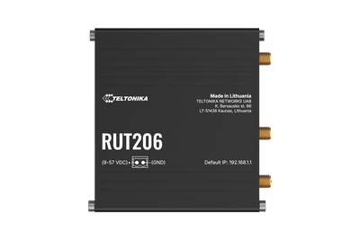 RUT206 Промисловий маршрутизатор 4G LTE, Wi-Fi, RS232, RS485, microSD, Teltonika RUT206 фото