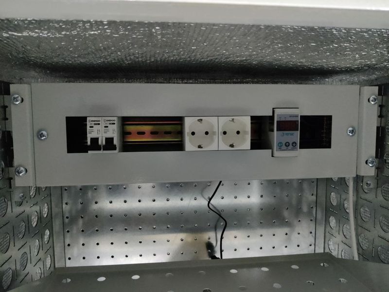 Кліматична шафа підлогова 24U (600х600) ASISTEM Т1, фільтр, охолодження, цоколь, дах, IP54 ASI-W24U66-T1 фото