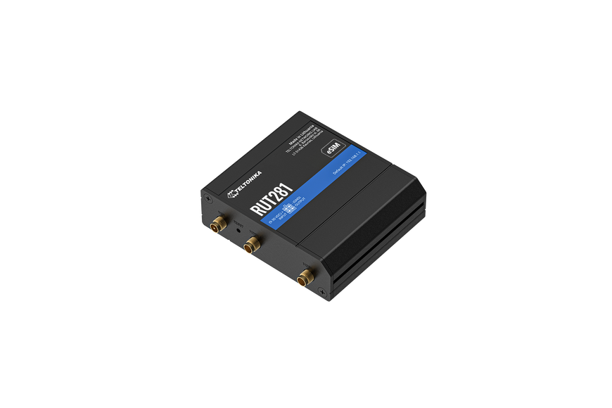 RUT281 Промисловий маршрутизатор 4G Telit Cat 4, eSIM, Wi-Fi, Teltonika RUT281 фото