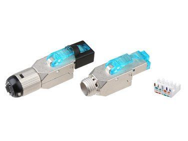 Модульний конектор RJ-45 Кат.6A модульний FTP, (OK-KJ301-6AS), OK-NET 681-0301 фото