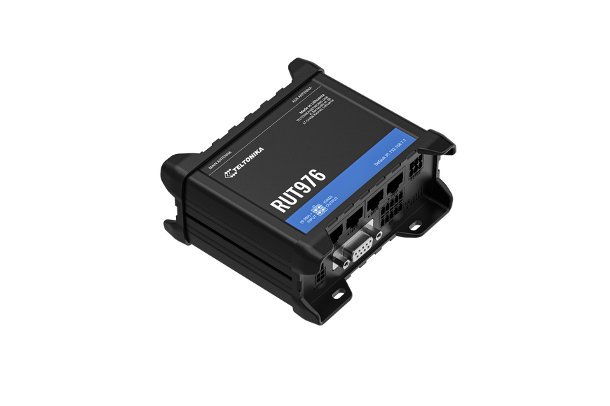 RUT976 Промисловий маршрутизатор 5G RedCap, Dual SIM, RS232/RS485, Wi-Fi, GNSS, Teltonika RUT976 фото