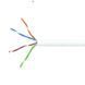 Кабель U/UTP Cat.5e 24AWG solid, LSZH, PB 305m, white 884048914/10 фото 1