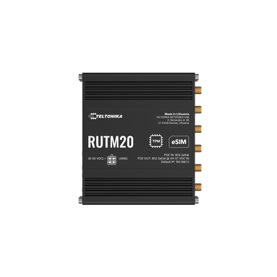 RUTM20 Промисловий 5G Global, Dual Wi-Fi, eSIM, PoE Out маршрутизатор Teltonika RUTM20 фото