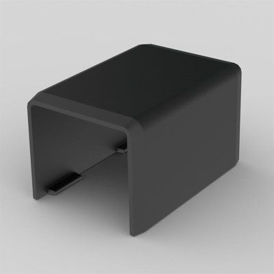 З'єднувач для LHD 20x20 чорного кольору; Серія LHD; ПВХ 8622_FB фото