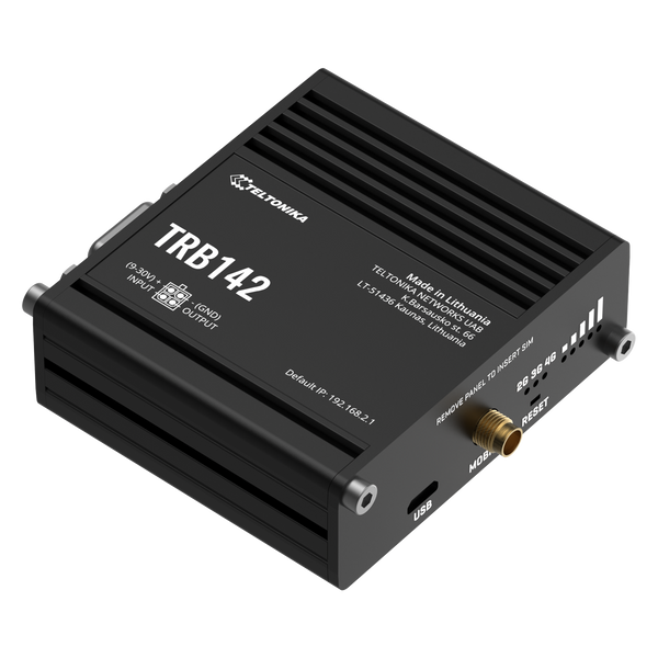 TRB142 Промисловий 4G/LTE RS232 шлюз TRB142 фото