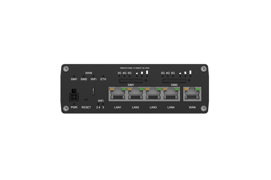 RUTM52 Промисловий Dual 5G, Wi-Fi 5, eSIM, GNSS маршрутизатор Teltonika RUTM52 фото