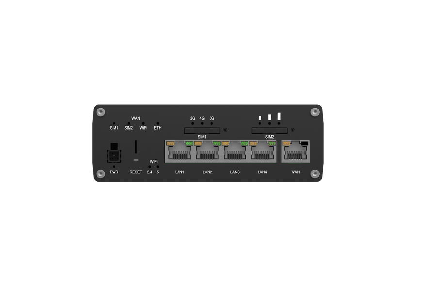 RUTM54 Промисловий 5G, Wi-Fi 5, eSIM, GNSS, USB маршрутизатор Teltonika RUTM54 фото