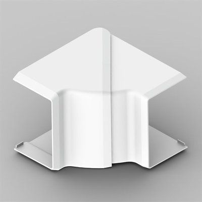 Кут внутрішній (регульований) для LH 60x40 білого кольору; Серія LH; ПВХ 8655_HB фото