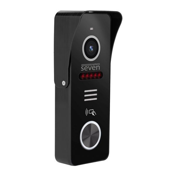 IP-панель виклику з вбудованим зчитувачем карт MIFARE SEVEN CP-7500FHD-Wi-Fi&nbsp;black CP7500FHDWb фото