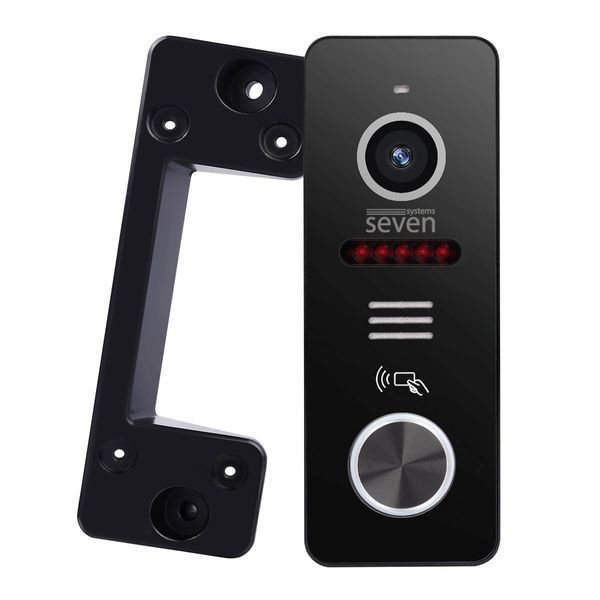 IP-панель виклику з вбудованим зчитувачем карт MIFARE SEVEN CP-7500FHD-Wi-Fi&nbsp;black CP7500FHDWb фото