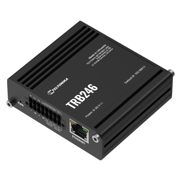 TRB246 Промисловий 4G/LTE RS232, RS485 IoT шлюз TRB246 фото