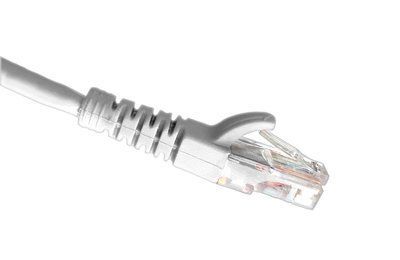 Патч-корд Кат.6 UTP 24AWG LSZH Білий 2м, (OK-PC5261-W-LS0H), OK-NET 682-5261 фото