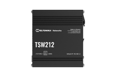 TSW212 8х1000Mb Промисловий SFP комутатор на DIN-рейку Teltonika TSW212 фото