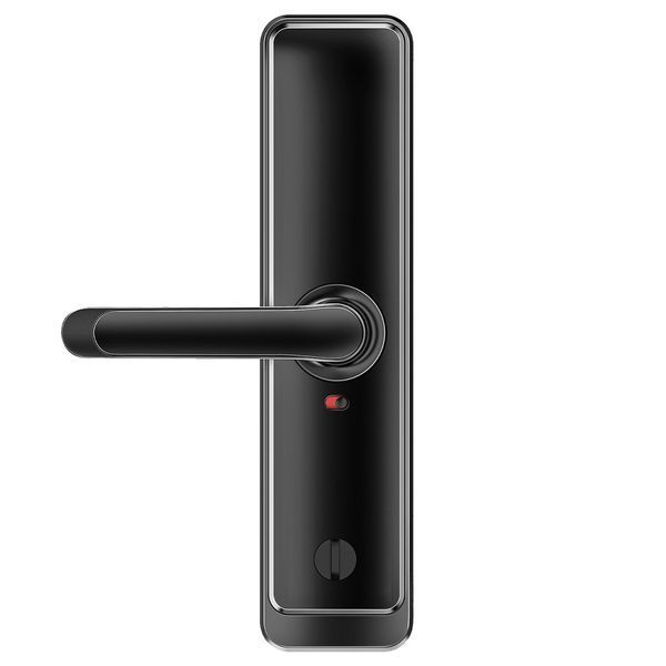 Розумний дверний біометричний замок SEVEN LOCK SL-7767BF black (врізна частина 6068) SL7767BFb(6068) фото
