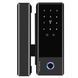 Розумний біометричний замок на скляні двері SEVEN LOCK SL-7776BF black SL7776BFb фото 1
