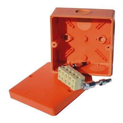 Коробка вогнестійка IP 66, керамічна клема 5x6мм; клас Е90; розміри 101х101х63,5 мм KSK 100_PO фото