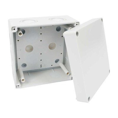 Коробка, IP 66, антивандальна кришка, мембранні входи; для зовнішнього монтажу; розміри 126х126х76 мм KSK 125_KA фото